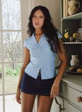 Arianwyn Short Sleeve Shirt Blue