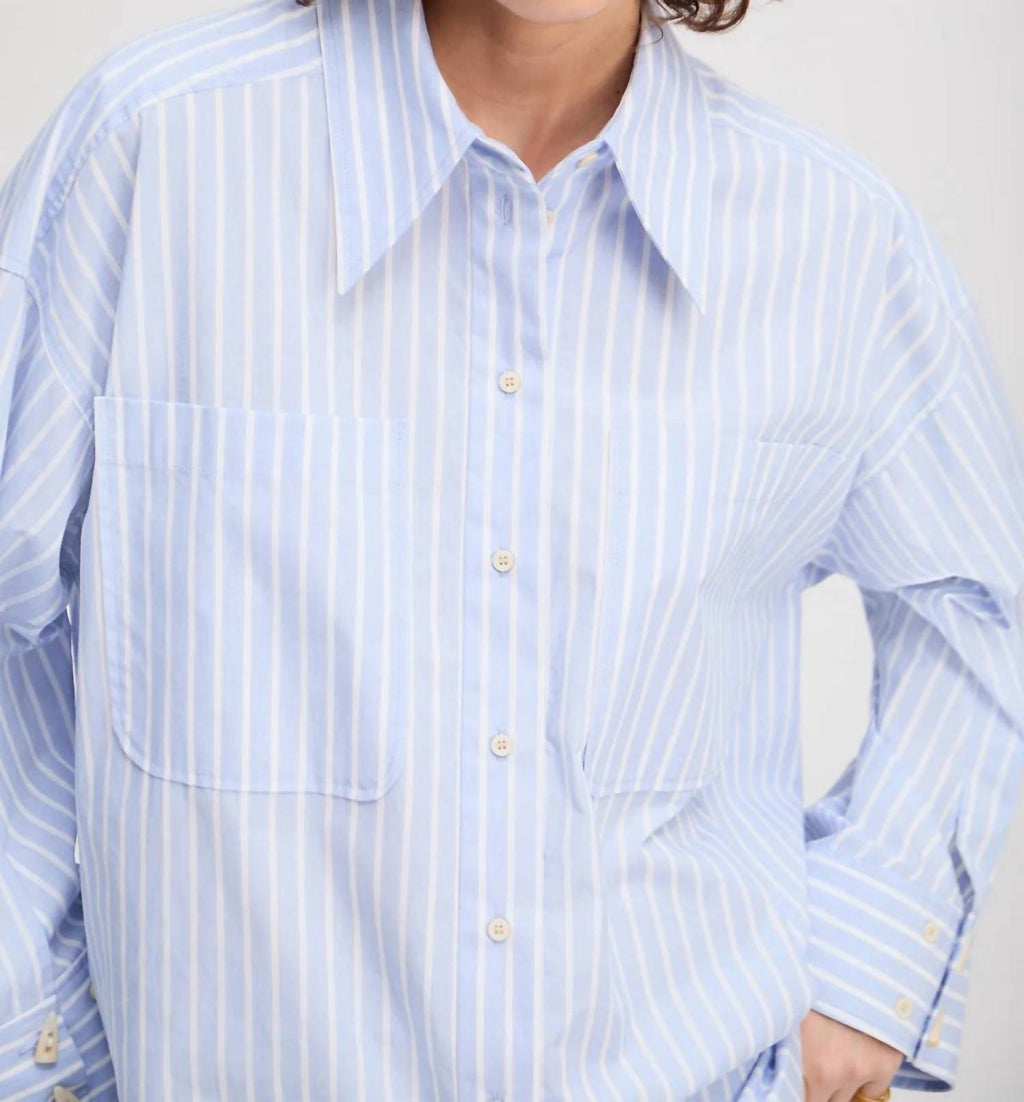 Munthe - Lynne Stripe Buttons Shirt