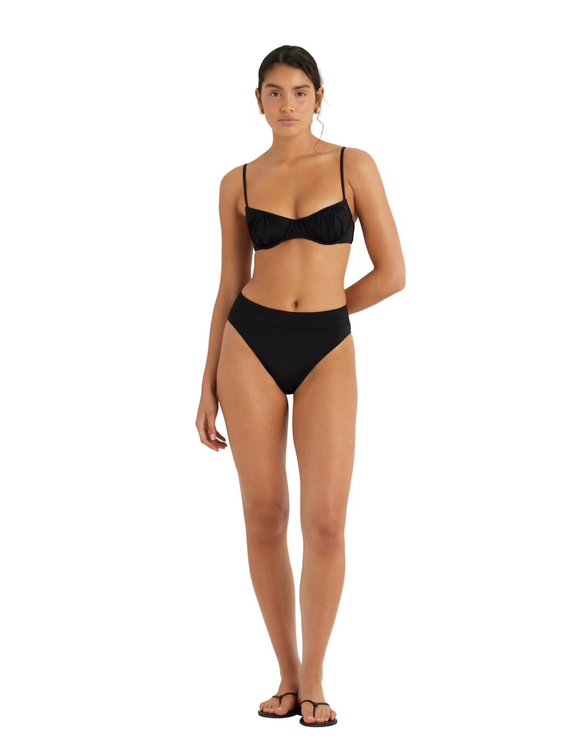 Peony - Mid High Cut Bikini Pant