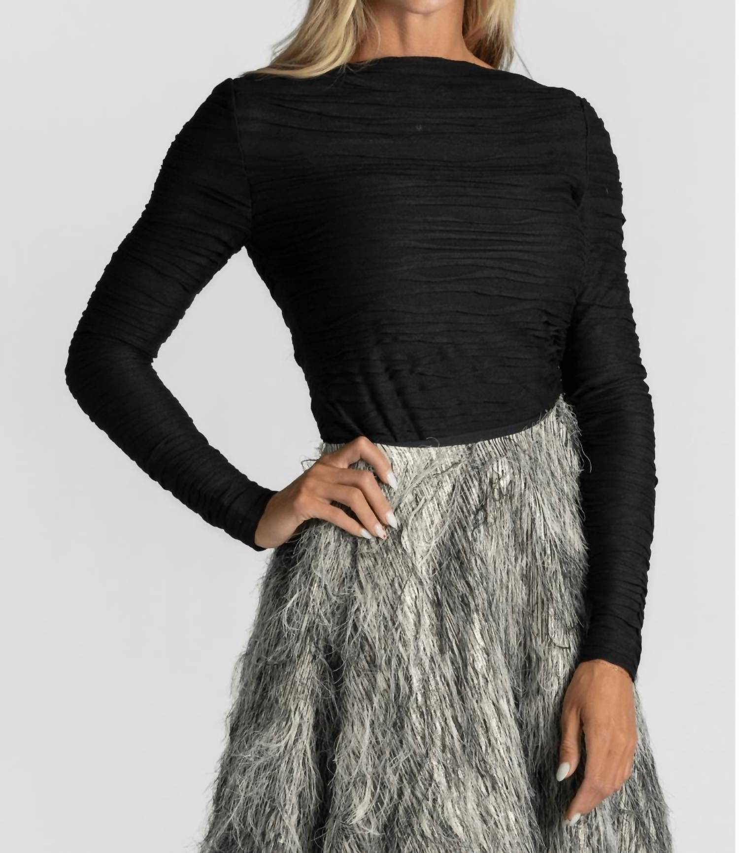 Proenza Schouler White Label - Paloma Textured Top