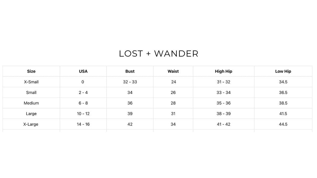 Lost + Wander - Moonlit Meadow Top