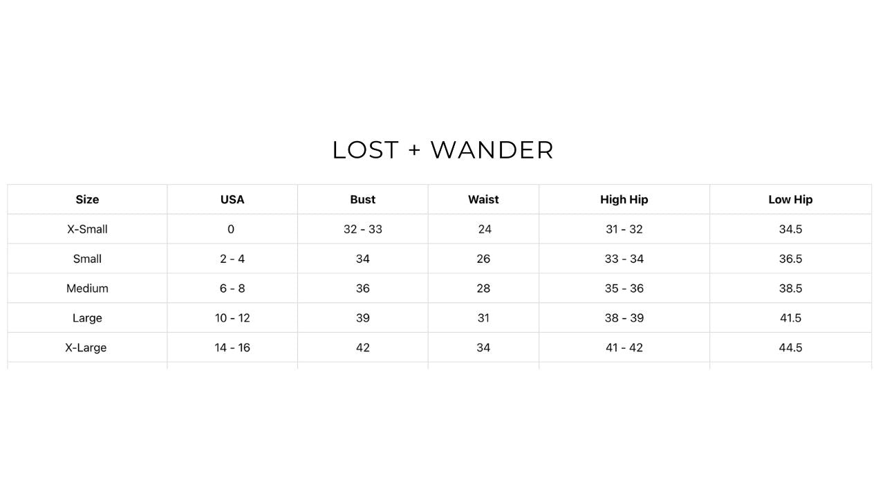 Lost + Wander - Moonlit Meadow Top