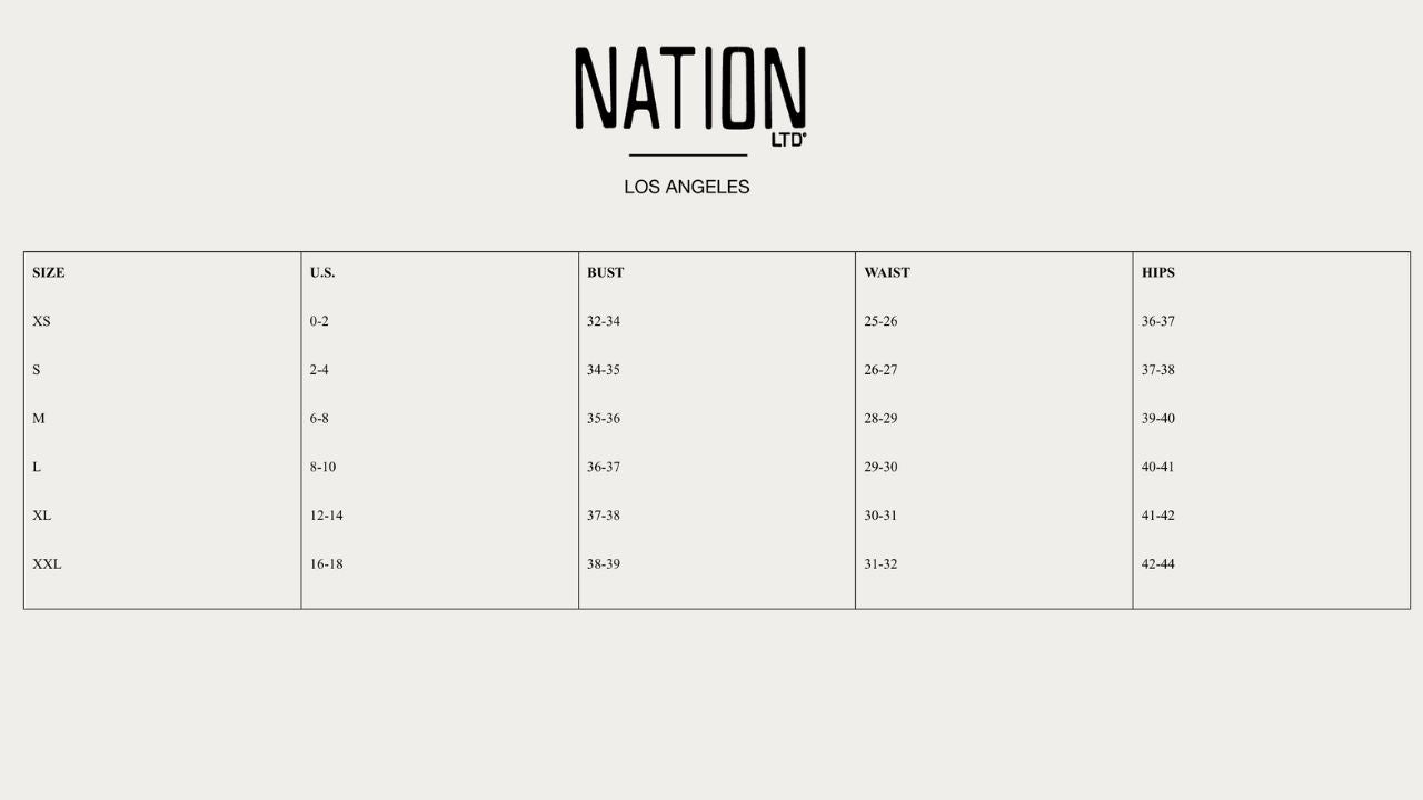 Nation Ltd - Marie Boxy Crop Top